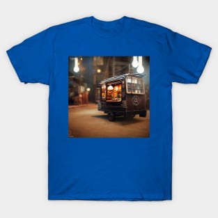 Steampunk Tokyo Ramen Food Truck T-Shirt